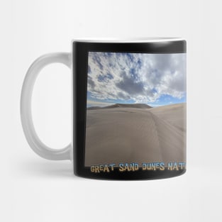 Colorado State Outline (Great Sand Dunes National Park) Mug